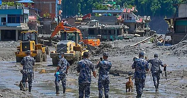 Catastrophic floods kill over 360 in Nepal and Tibet, with more than 1,400 missing