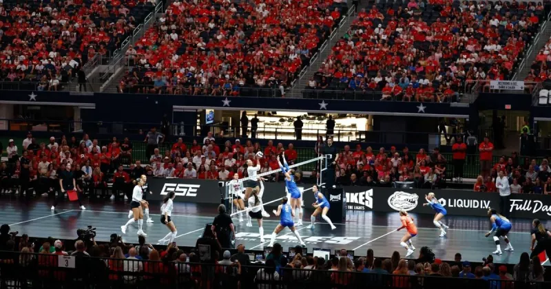 'Not our best, and that is OK': Nebraska volleyball wins first Spikes match despite sluggish start