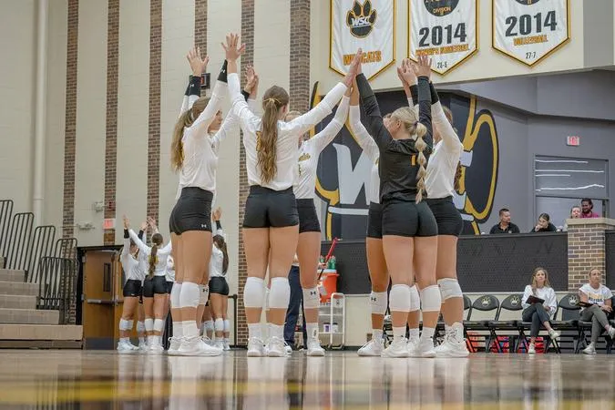 Efficient Wildcats post sweep at Adelphi