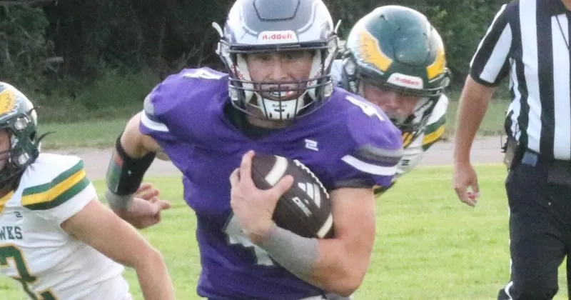 Garden County football scores early, often in season-opening shutout of Hay Springs