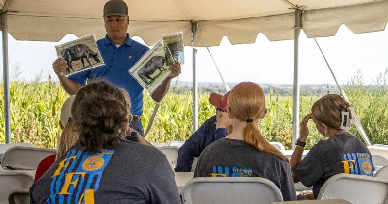 From cattle judging to self-driving equipment, FFA students get hands-on at WESTCO Field Day