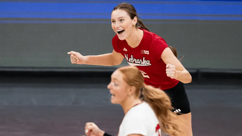 No. 1 Huskers begin season with sweep of UNLV