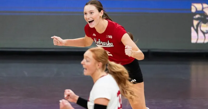 Justin Frommer recaps Nebraska volleyball's sweep of UNLV