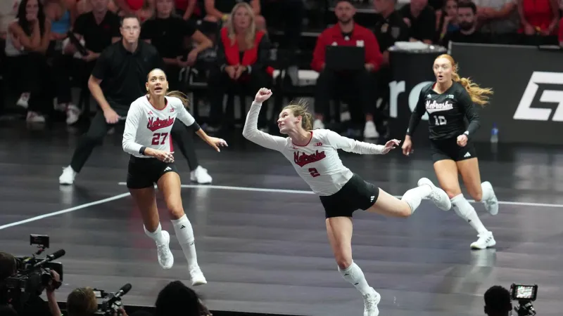 Nebraska volleyball's Bergen Reilly picks up exactly where she left off