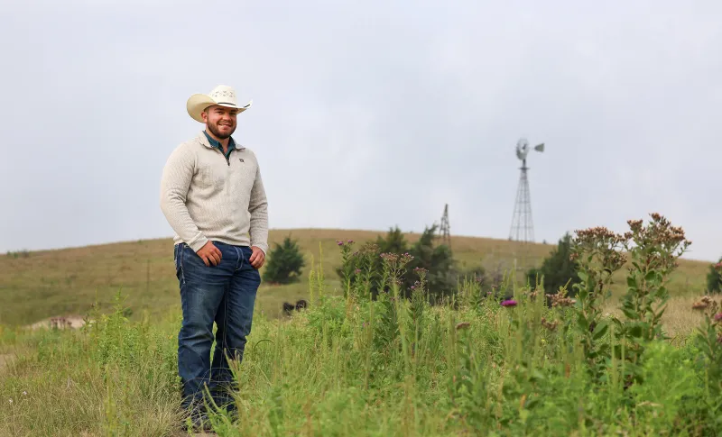 'It's what I want to do forever': UNK student Ryan Arbuthnot finds his future on the family ranch