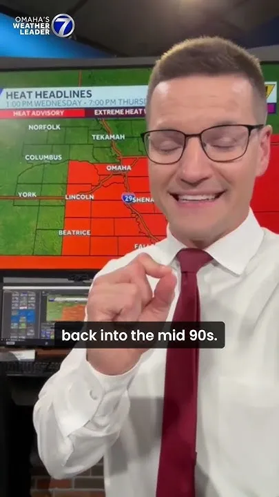 Omaha weather: Heat advisory going into effect Wednesday (Video)