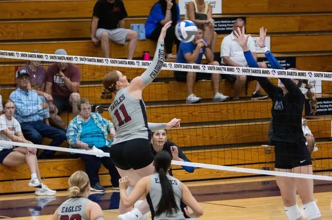 Volleyball in Sioux Falls For Four Matches