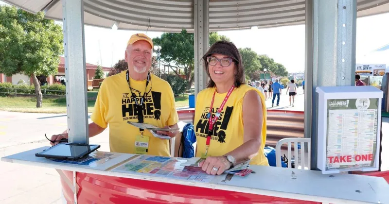 From first-timers to 17-year veterans, 800 volunteers power the Nebraska State Fair