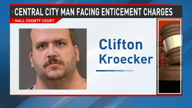 Central City man faces enticement charges