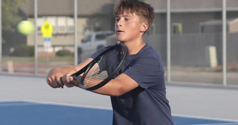 Pickleball provides unexpected pipeline for Gering boys tennis team
