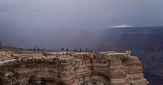 Hikers describe intense rain and wind before floodwaters ravage Grand Canyon