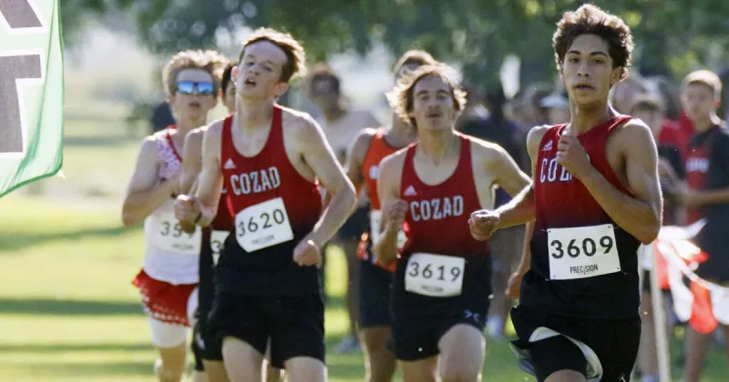 Cozad boys finish as runners-up at home cross country invite Thursday