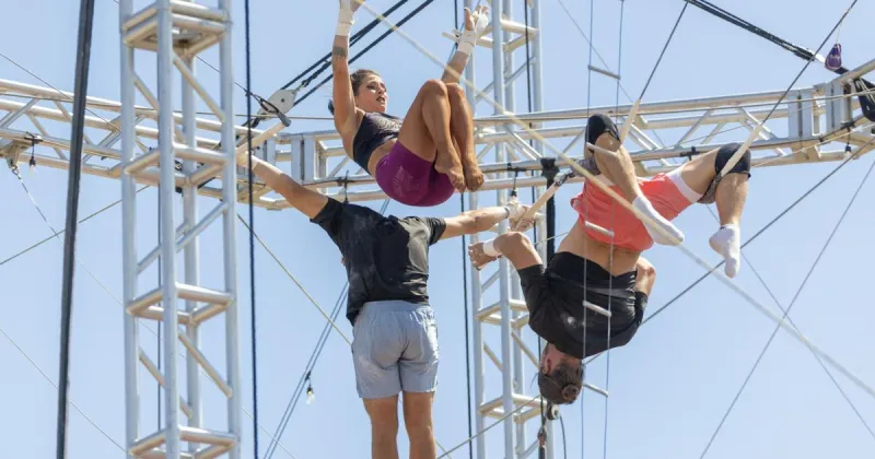 Meet the Flying Royals, a first-generation circus family soaring at the State Fair