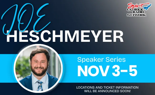 Save the Date: Joe Heschmeyer Speaker Series