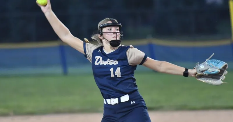 Dukes blank Huskies on diamond