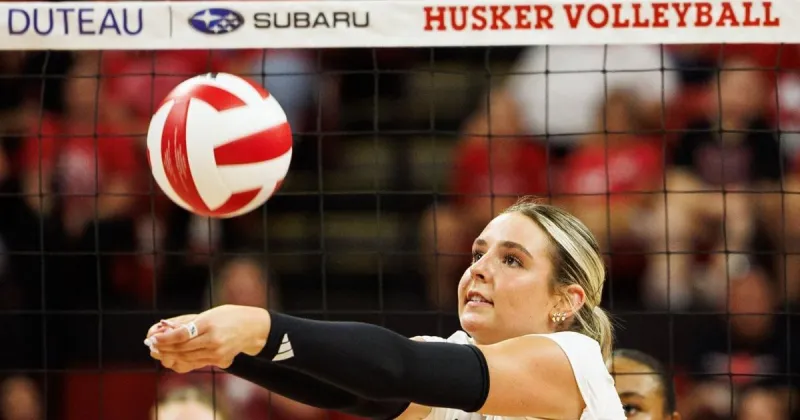 No Andi, no problem: Nebraska volleyball's bench empties in DePaul sweep; Justin Frommer's 3 takes