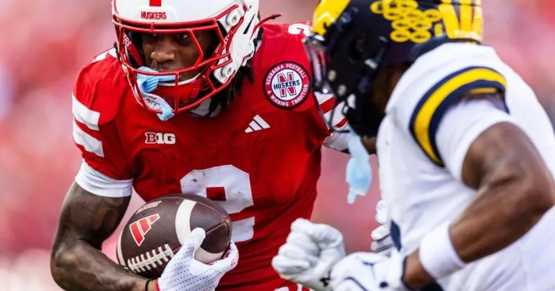 Thirteen Nebraska players wearing single-digit jerseys; other number changes