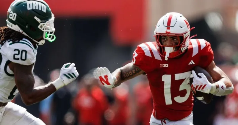 Rule. Nelson. Mozee. Nebraska's new backfield is off and running