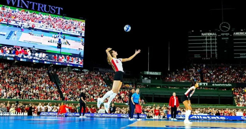 Tom's Take: Nebraska volleyball stopped. The Wrigley Field party didn't