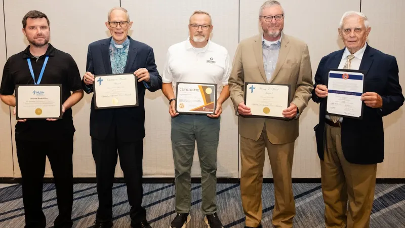 Concordia Nebraska's Dr. Thaddeus Warren recognized at LCMS Convention