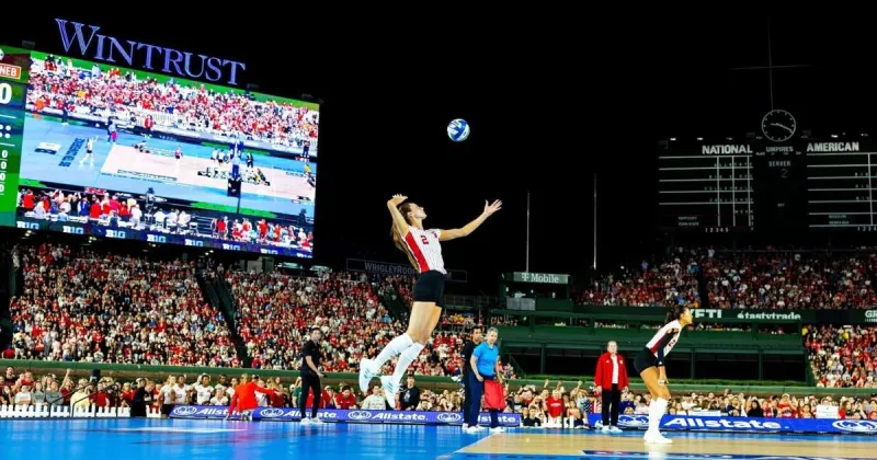 Reliving Nebraska volleyball's four-stop, 10-day tour of special venues, slips and stardom