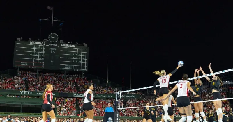 Nebraska volleyball remains No. 1 in AVCA Top 25, Creighton slips