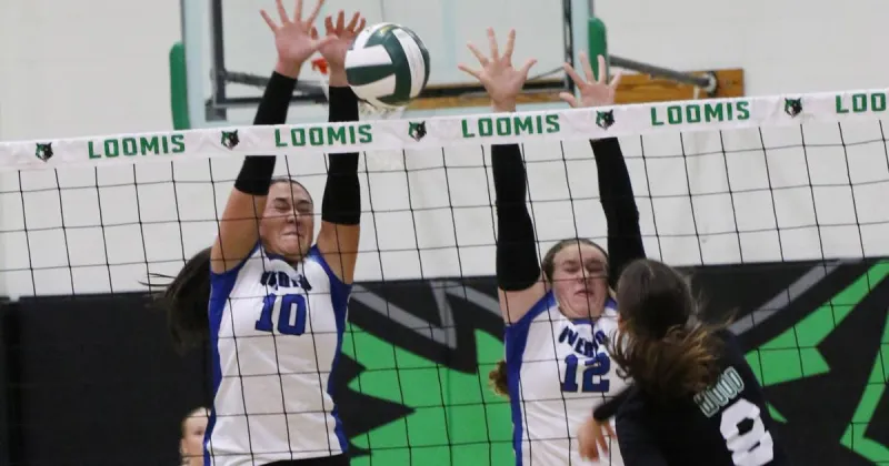 Overton comes up short at Loomis volleyball triangular