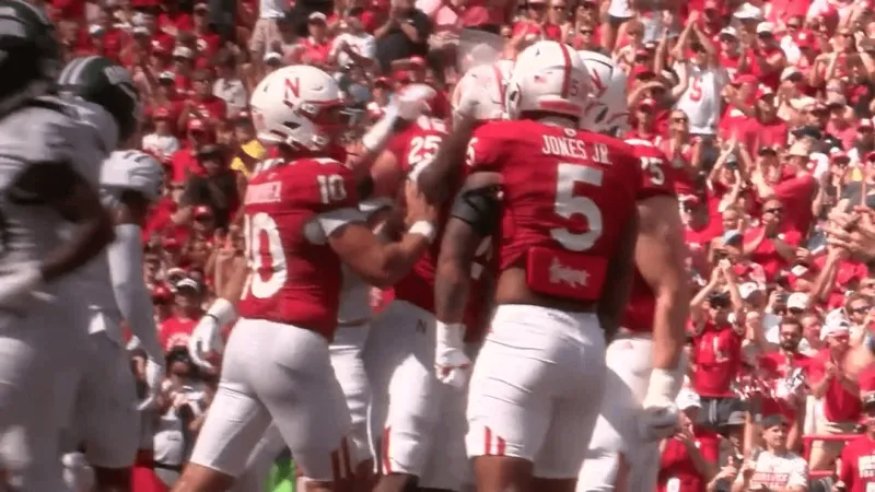 Hot one for Huskers: Football game reached high temperatures