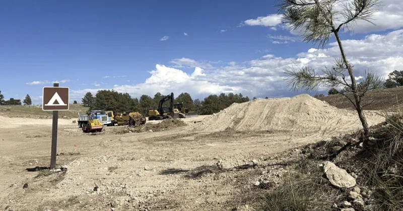 New $1.1 million campground under construction at Wildcat Hills