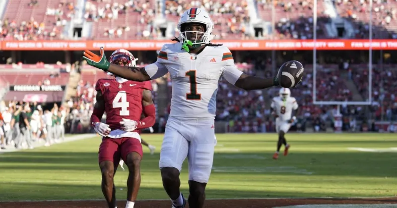 Sam McKewon's Top 25 ballot, Week 2