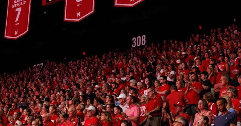 Just: Reviewing new chairbacks, bells, whistles and banners inside renovated Devaney Center
