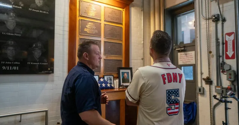 The hugs at Shea Stadium that still define former Met's post-9/11 memories
