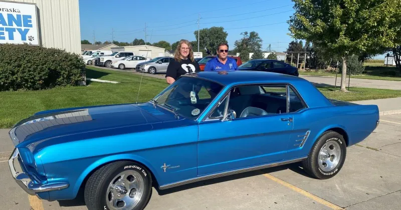 Central Nebraska Humane Society is raffling off 1966 Ford Mustang