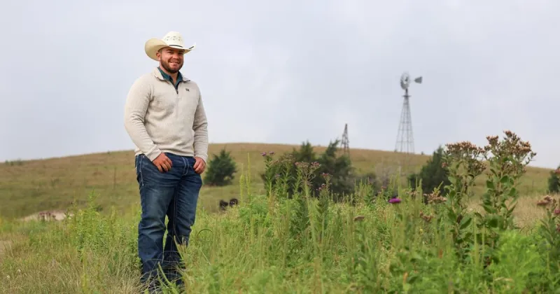 'It's what I want to do forever': UNK student Ryan Arbuthnot finds his future on the family ranch