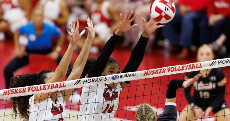 Nebraska vollyeball had one set of trouble, three sets of dominance: Justin Frommer's three takes