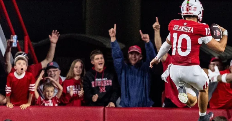 Anthony Colandrea dazzles again as Nebraska rolls past Bowling Green