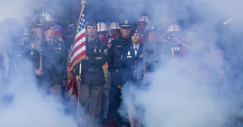 Nebraska recreates emotional 9/11 Tunnel Walk before Bowling Green win