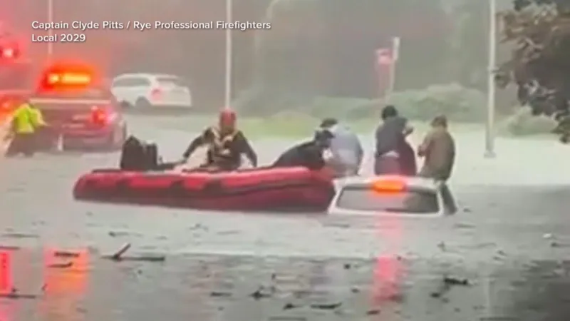 Torrential rain slams millions along I-95