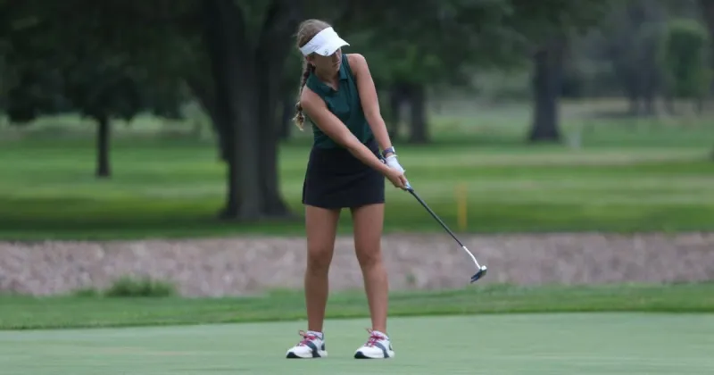 St. Pat's Cyline Covey finishes runner-up at St. Pat's girls golf invite on Monday
