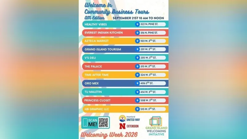 Tour Grand Island businesses as part of Heartland United Way tours