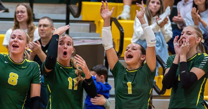 Kearney Catholic sweeps Loomis; move to 8-1 record