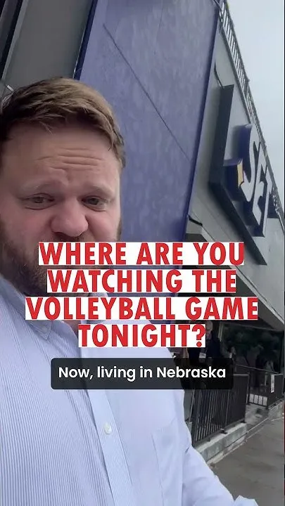 Where are you watching the Husker-Creighton volleyball game? (Video)