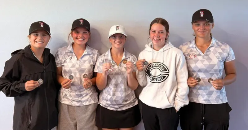 Cozad girls golf finishes as runner-up at Gothenburg Invite