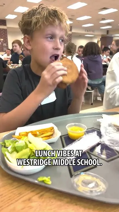Mini Corn Dog Day @ Westridge Middle School (Video)