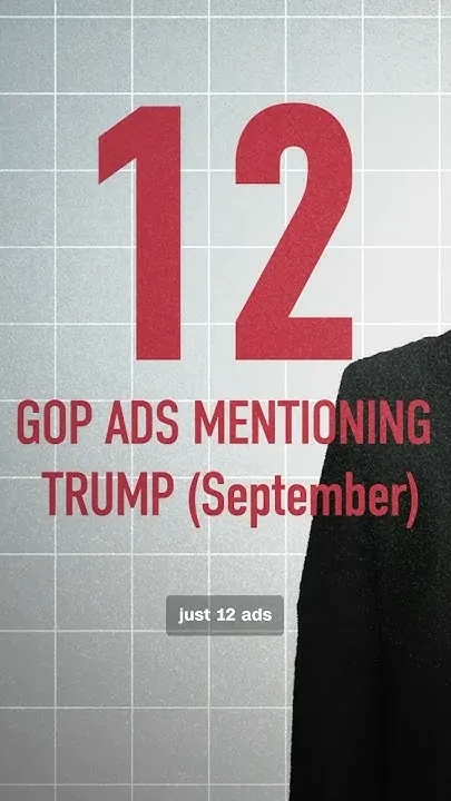 Why Republican Campaign Ads Are Sidelining Donald Trump #shorts (Video)