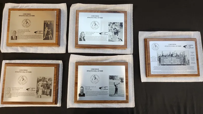 Concordia Athletics Hall of Fame Class of 2026 officially enshrined