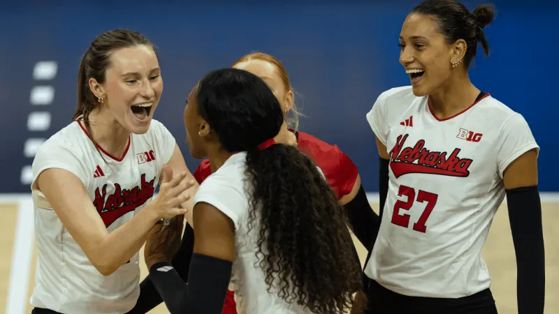 No. 1 Huskers Set Devaney Center Record on Friday Night
