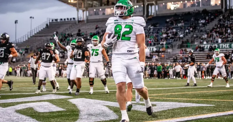 North Dakota depth chart vs. Nebraska