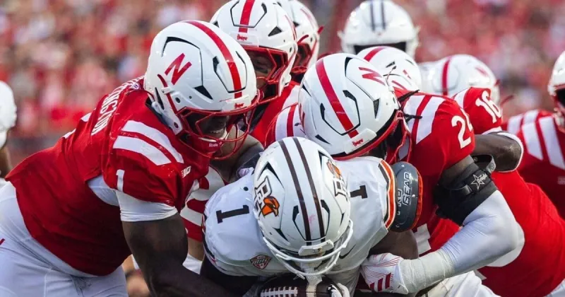 Nebraska depth chart vs. North Dakota