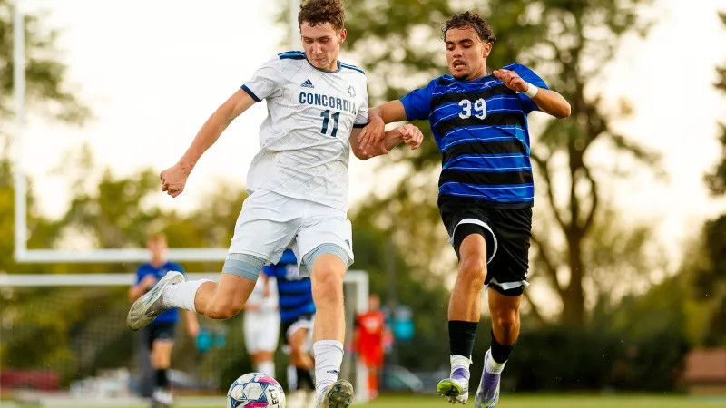 Concordia uses early goal to fuel shutout of Dordt in conference debut